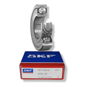 Rodamiento 6201 -2z  Rígido De Bolas Skf Medidas 12x32x10 Mm