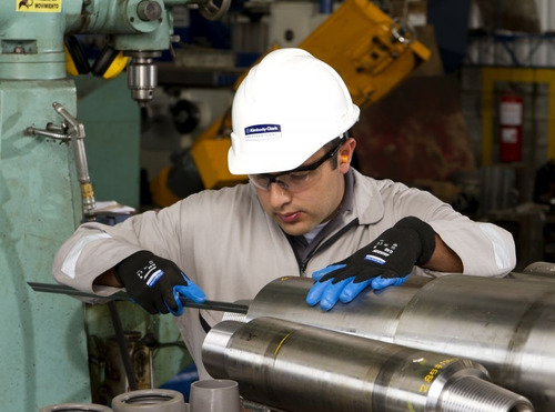 Guantes Nitrilo Azul Kleguard Modelo G40 2