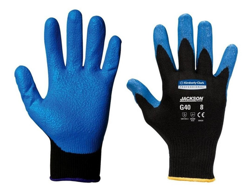 Guantes Nitrilo Azul Kleguard Modelo G40 3