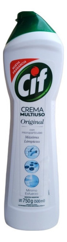 Cif Crema Limpiador Pack 6 Unidades X 750grs. C/u  3