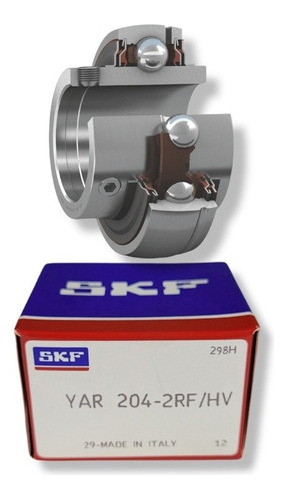 Rodamiento Yar 204-2rf/hv -skf De Bolas  Medidas 20x47x31x14 1