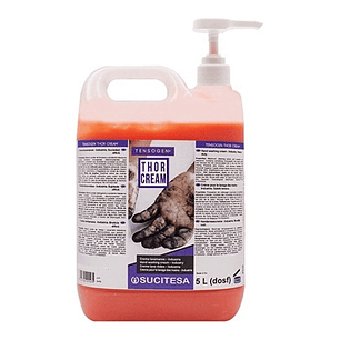 Jabón Mecánico 5 Lts. Tensogen Thor Cream Lavamanos