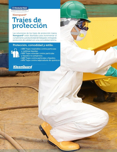 Traje - Buzo De Protección Kleenguard A40 Alta Resistencia  5