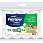 Papel Higiénico 24 Rollos X 25 Mts. C/u Doble Hoja Eoe - Miniatura 1