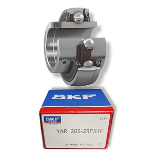 Rodamiento Yar 205-2rf/hv De Bolas- Skf   Med: 25x52x34,1x15