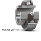 Rodamiento Yar 205-2rf/hv De Bolas- Skf   Med: 25x52x34,1x15 - Miniatura 3