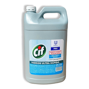 Cif Limpia Vidrios Ultra Rápido 5 Litros Biodegradable
