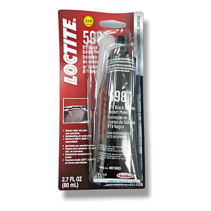 Sellador De Juntas Slicona Loctite 598 Negra 80 Ml (37467)