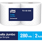 Toalla De Papel 2 Rollos X 280 Mts. C/u. Hoja Simple. TO55005 - Miniatura 1