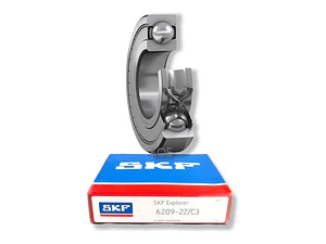 Rodamiento 6209-2z/c3 Skf Rígido De Bolas Med: 45x85x19 Mm.