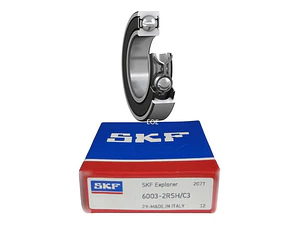 Rodamiento 6003-2rsh/c3 Rígido De Bolas - Skf Med: 17x35x10
