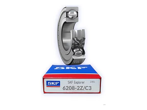 Rodamiento 6208-2z/c3 Rígido De Bolas Medidas: 40x80x18 Mm.