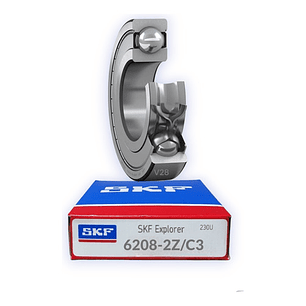 Rodamiento 6208-2z/c3 Rígido De Bolas Medidas: 40x80x18 Mm.