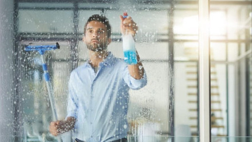 Cif Limpia Vidrio Secado Rápido Pack 12 Unidades X 500ml C/u 4