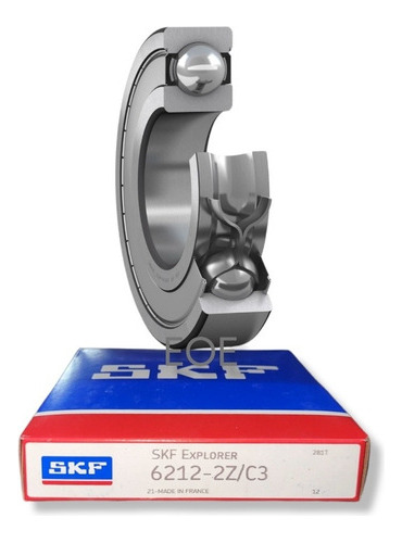  Rodamiento 6212-2z/c3 Skf Rígidos De Bolas Medida:60x110x22 1