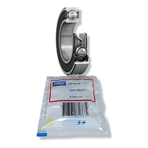 Rodamiento 6200-2rsh/c3 Skf Rígido De Bolas Med: 10x30x9 Mm.