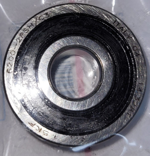 Rodamiento 6200-2rsh/c3 Skf Rígido De Bolas Med: 10x30x9 Mm. 5