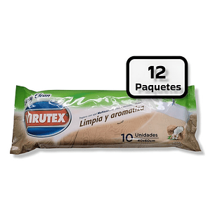 Paños Húmedos 12 Pqtes 10u C/u Pisos Laminados, Flotantes