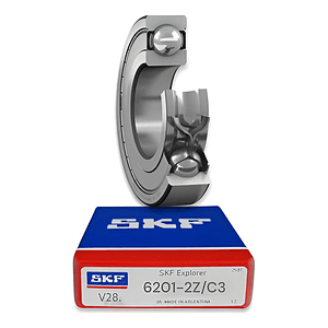 Rodamiento 6201-2z/c3 Rígido De Bolas - Skf Medida: 12x32x10