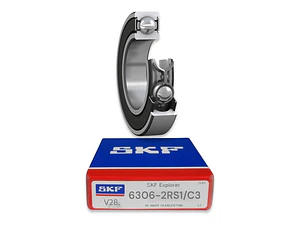Rodamiento 6306-2rs1/c3 Rígido De Bolas - Skf Med: 30x72x19