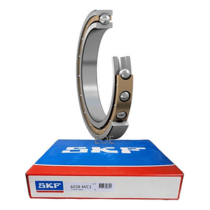 Rodamiento 6038-m/c3 Rígido De Bolas Medidas: 190x290x46 Mm.