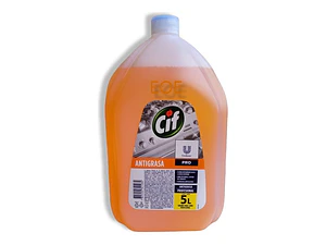 Cif Antigrasa 5 Lts. Doble Eficiencia En Grasa Quemadas