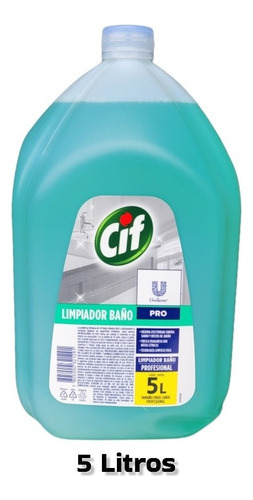 Cif Limpia Baños 500ml + Recarga 5 Lts. Biodegradable Ultra 4