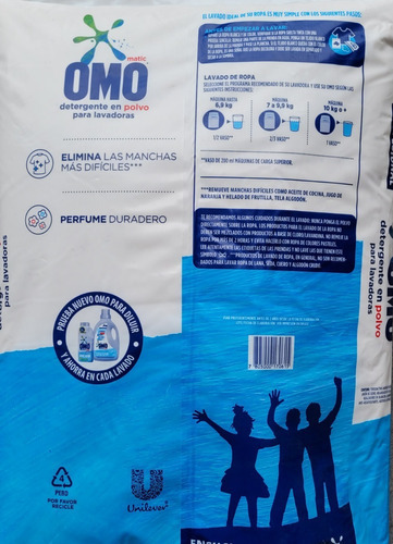 Detergente Omo 15 Kilos 4