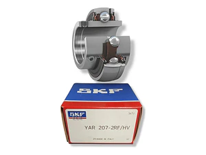 Rodamiento Yar 207-2rf/hv  Skf De Bolas Med: 35x72x42,9x19