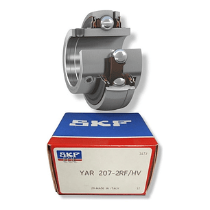 Rodamiento Yar 207-2rf/hv  Skf De Bolas Med: 35x72x42,9x19