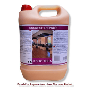 Emulsión Reparadora Pisos Maderas, Parquet 5l Suciwax Repair