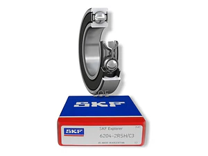 Rodamiento Rígido De Bolas 6204-2rsh/3 - Skf - Med: 20x47x14