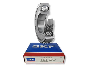 Rodamiento 6211-2z/c3 Rígido De Bolas Skf Medidas 55x100x21