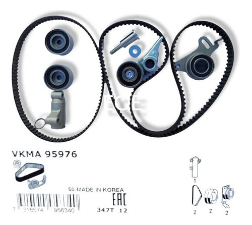 Kit Distribución L200 Mitsubishi 2007 - 15 Skf - Vkma 95976 2