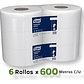 Papel Higiénico 6 Rollos X 600 Mts. C/u H/s Tork - HI55006 - Miniatura 1
