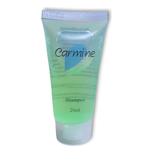 Shampoo Pomo Hoteles 500 Unidades 20 Ml C/u Carmine 