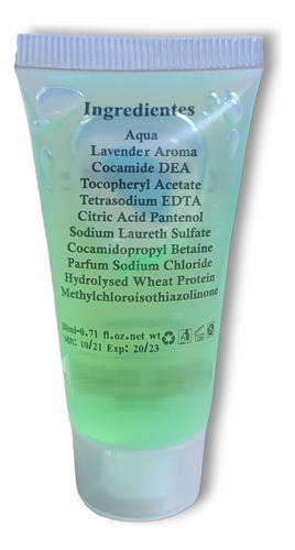 Shampoo Pomo Hoteles 500 Unidades 20 Ml C/u Carmine  3