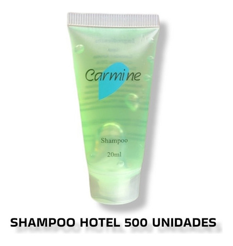 Shampoo Pomo Hoteles 500 Unidades 20 Ml C/u Carmine  4