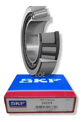 Rodamiento 30209 Skf Rodillos Cónicos Medidas 45x85x20.75 Mm 1
