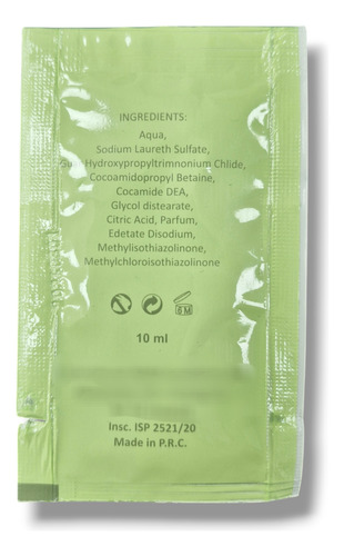 Kit Jabón Redondo + Shampoo Sachet Green Hearth - Hoteles 3