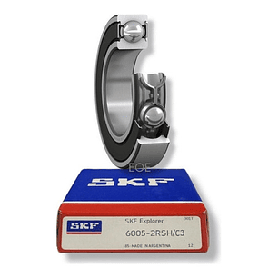 Rodamiento 6005-2rsh/c3 Rígido De Bolas Medidas: 25x47x12 Mm