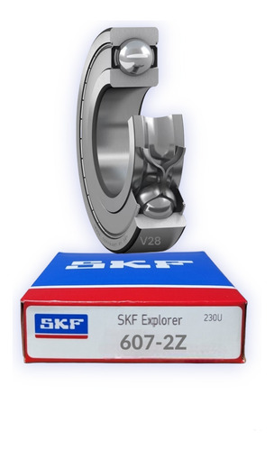 Rodamiento 607-2z Rígido De Bolas Skf Medidas: 19x7x6 Mm. 1
