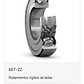 Rodamiento 607-2z Rígido De Bolas Skf Medidas: 19x7x6 Mm. - Miniatura 2