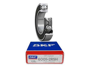 Rodamiento 6001-2rsh Rígido De Bolas Skf Medidas: 28x8x12