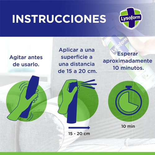 Lysoform 6 Unidades Aerosol Original 420 Cm3. 3