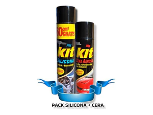 Silicona Abrillantadora + Cera Protección Y Brillo Kit