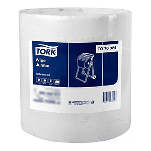 Toallas De Papel Tork Wipe 525, 525 Hojas Por Rollo