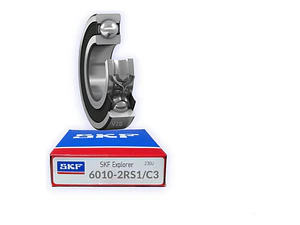 Rodamiento 6010-2rs1/c3 Rígido De Bolas Skf Medidas 16x50x80