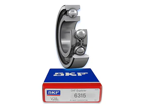 Rodamiento 6315 Rígido De Bolas Skf Medidas: 75x160x37 Mm