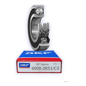 Rodamiento 6008-2rs1/c3 Rígido De Bolas Skf Medidas 15x40x68
